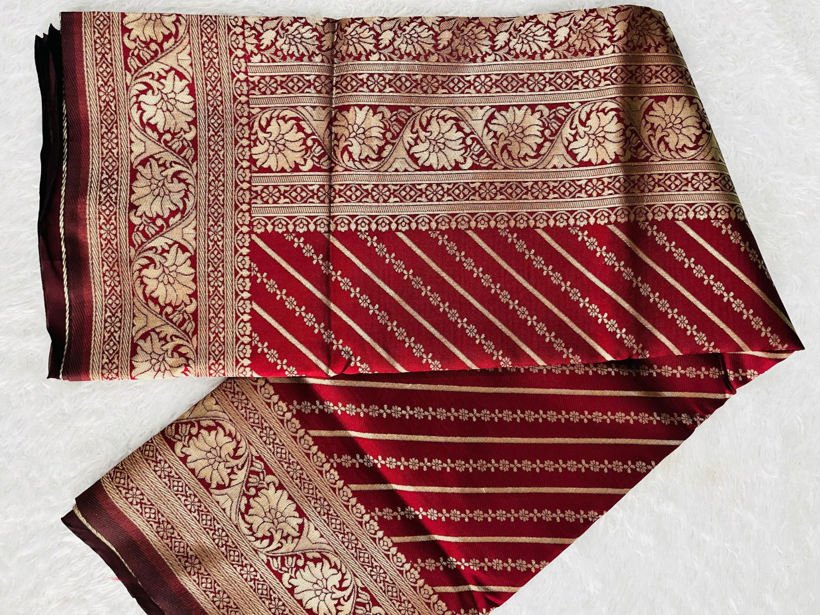 AD 1556 Designer Soft Banarasi Silk Sarees Wholesale Shop In Surat
